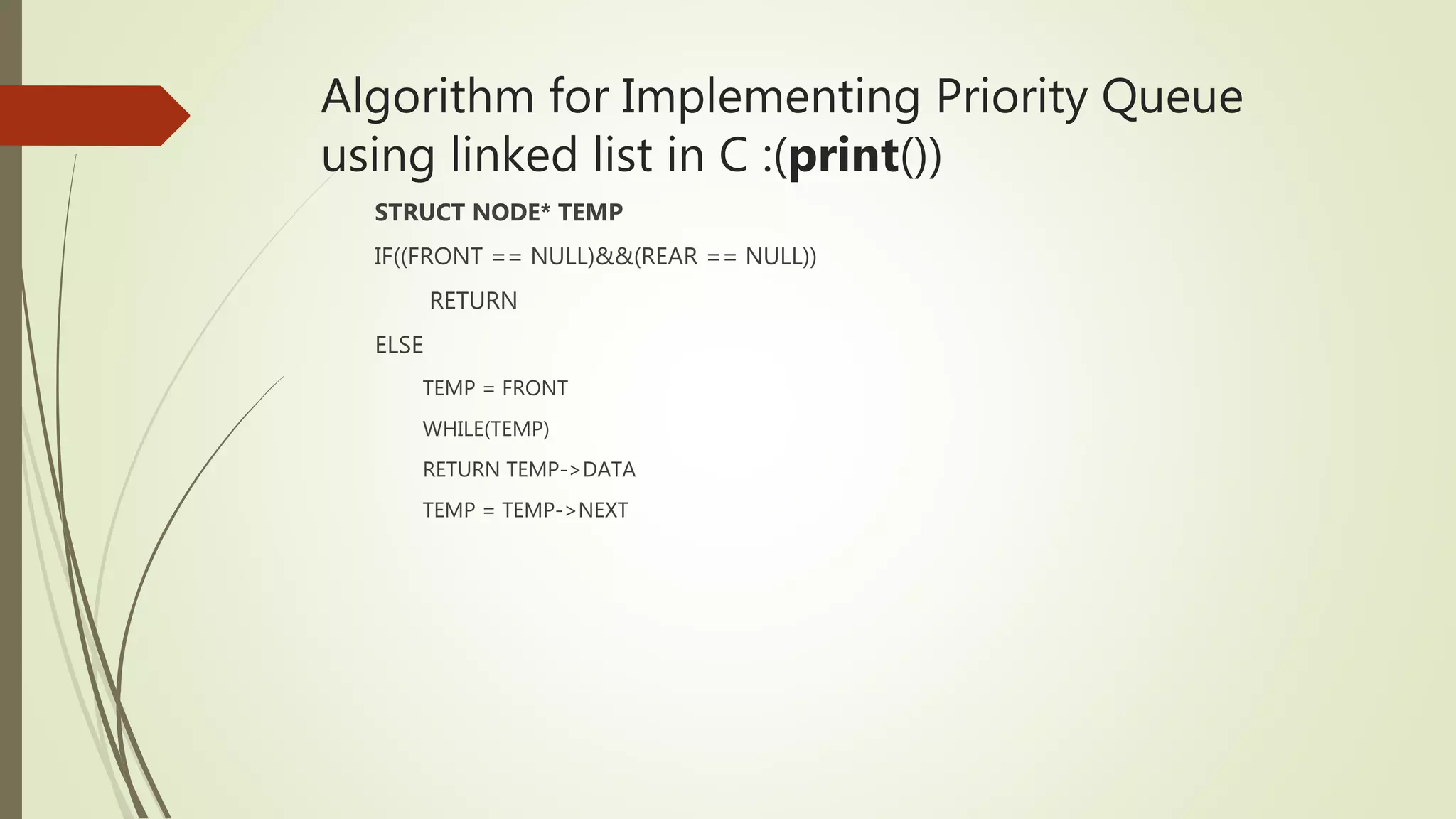 Priority queue in DSA | PPTX | Programming Languages | Computing