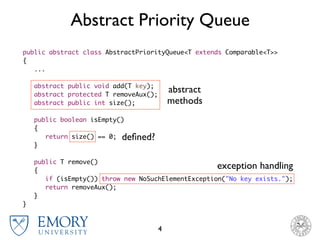 CS323: Priority Queues | PDF