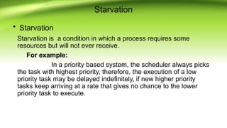 Starvation Example Transaction Priority_Scheduling.pptx in embedded and iot | PPTX