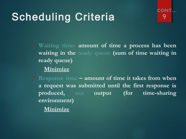 Priority scheduling algorithms | PPT