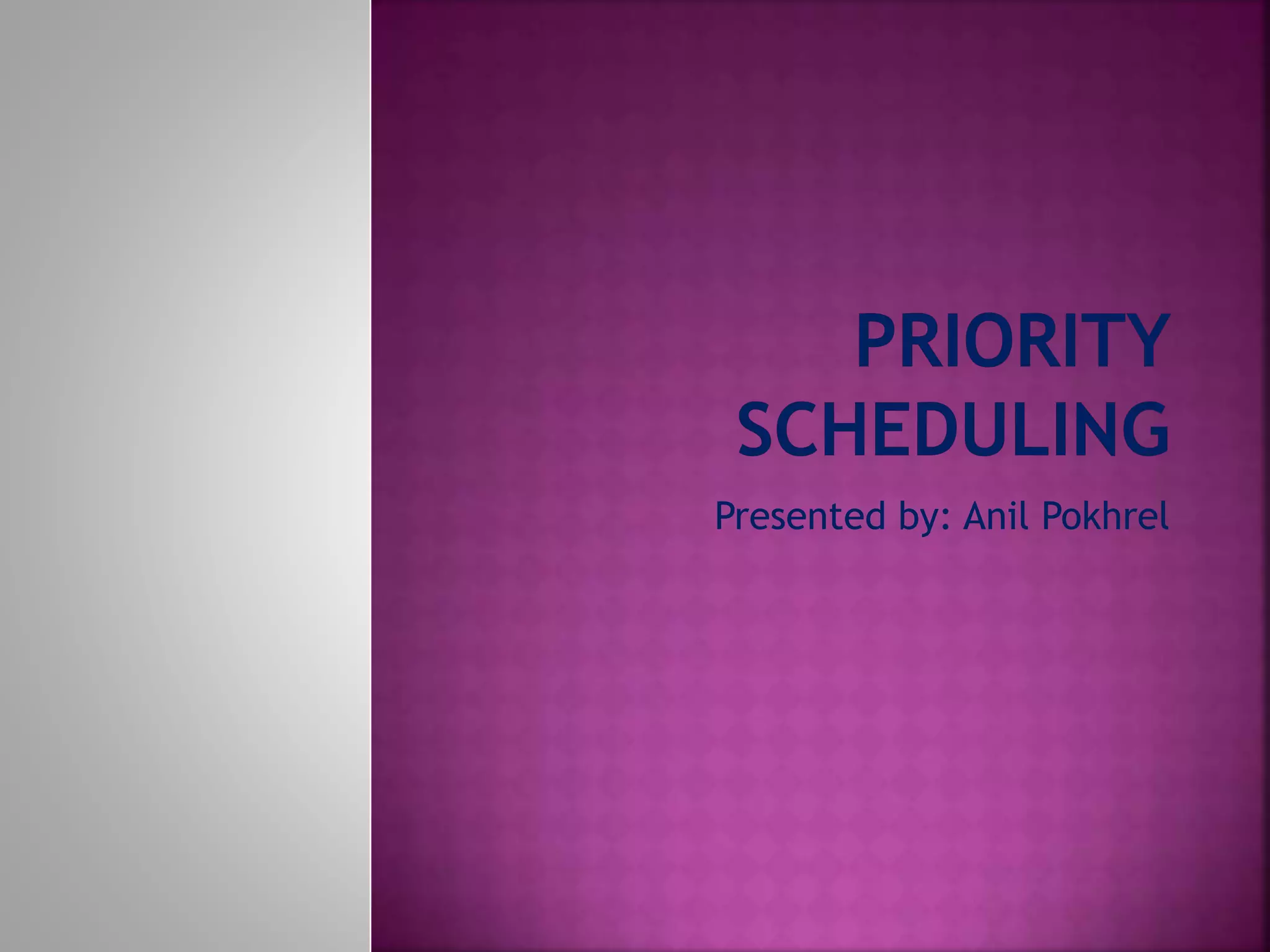 Presented by: Anil Pokhrel