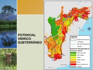 POTENCIAL
                        HÍDRICO
                        SUBTERRÂNEO




Fotos: Scott Warren e
Leandro Baumgarten.
 