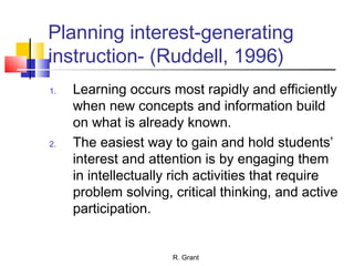 Prior Knowledge - Dr. Grant | PPT