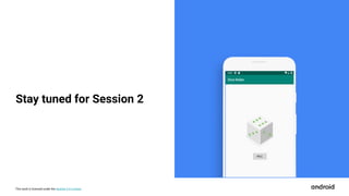 This work is licensed under the Apache 2.0 License
Stay tuned for Session 2
 