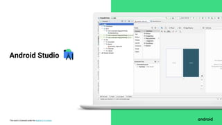 This work is licensed under the Apache 2.0 License
Android Studio
 