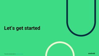 This work is licensed under the Apache 2.0 License
Let’s get started
 