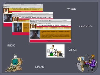 INICIO
UBICACION
AVISOS
MISION
VISION
 