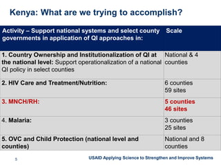 Quality improvement in reproductive, maternal, newborn and child health ...