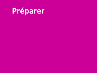 Préparer
 