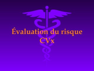 Évaluation du risque
CVx
 