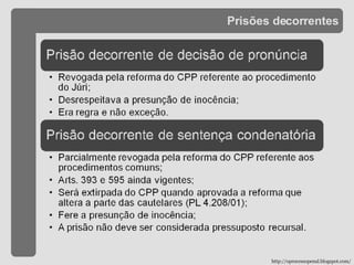 http://oprocessopenal.blogspot.com/ Prisões decorrentes 
