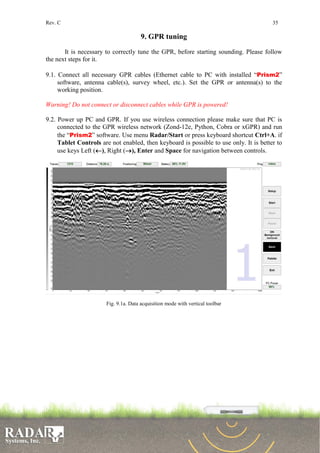 Manual Software Prism2 GPR - radar syem INC | PDF