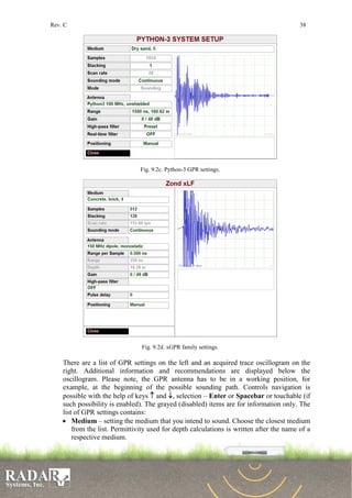 'bfs algorithm in python' poster, picture, metal... Manual Software Prism2 GPR - radar syem INC | PDF