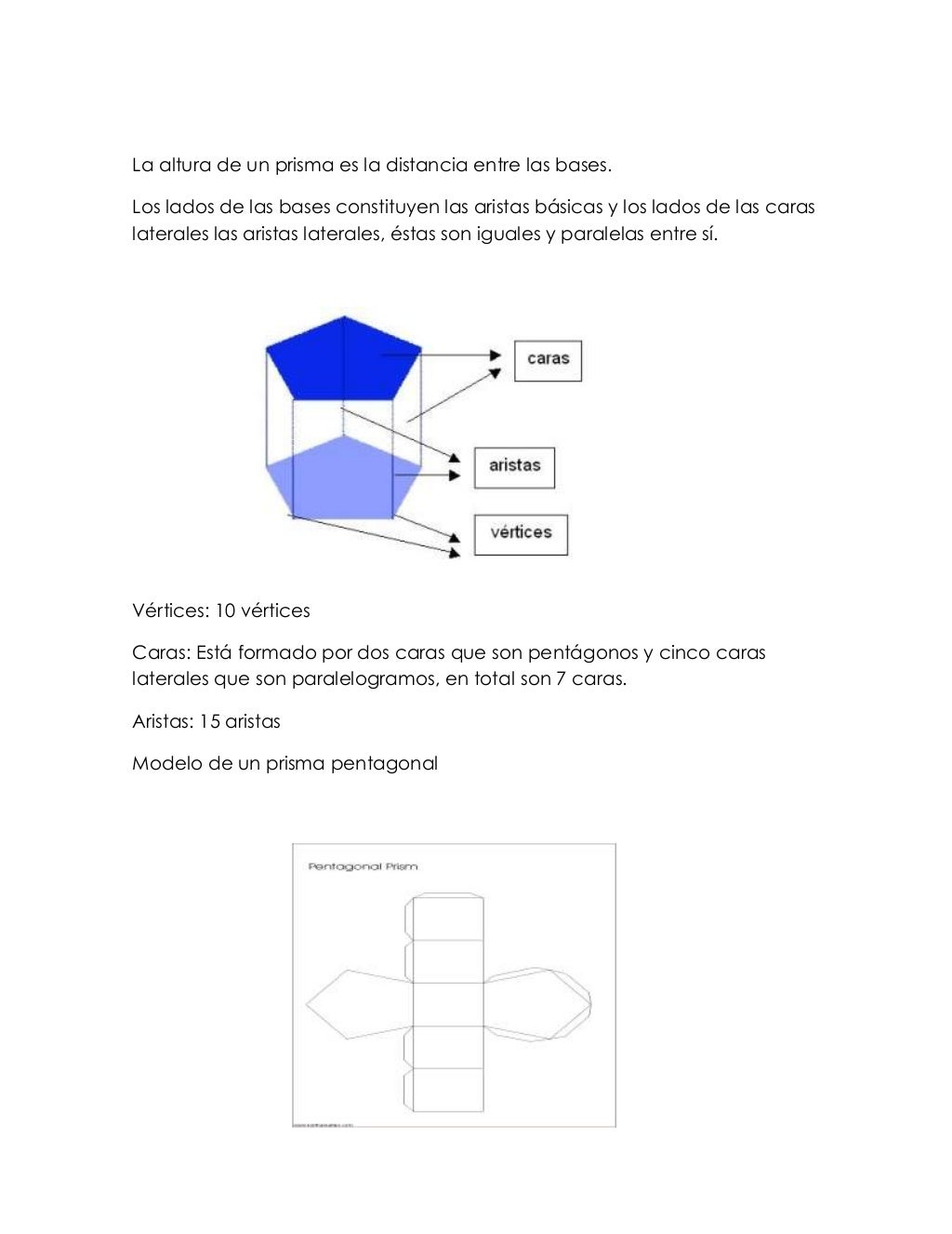 Prisma Pentagonal