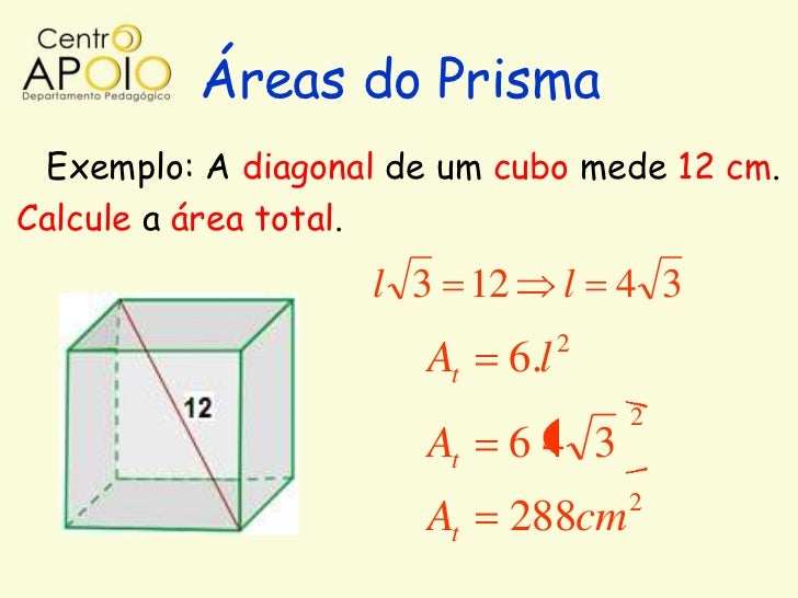 Formula Para Calcular Volume Do Prisma