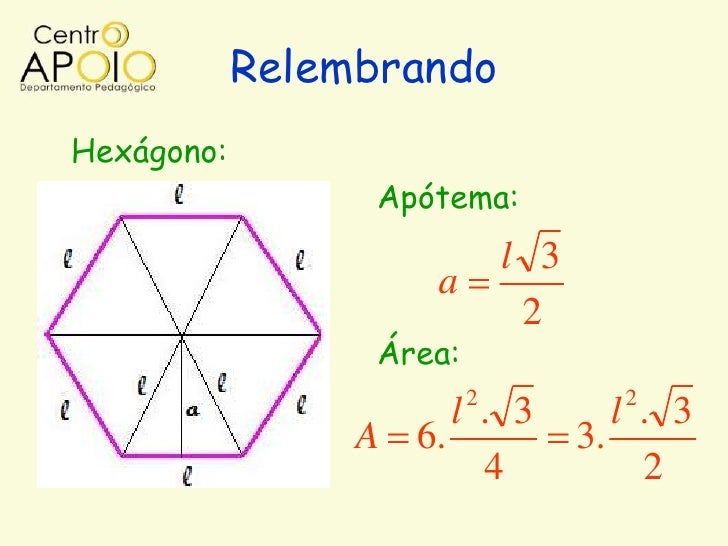 Area De Un Pentagono Regular Formula