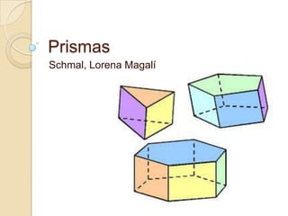Prismas
Schmal, Lorena Magalí
 