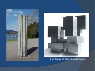 Esculturas de Hans Aeschbacher
 