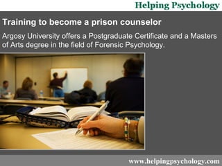 How To Become A Prison Counselor
