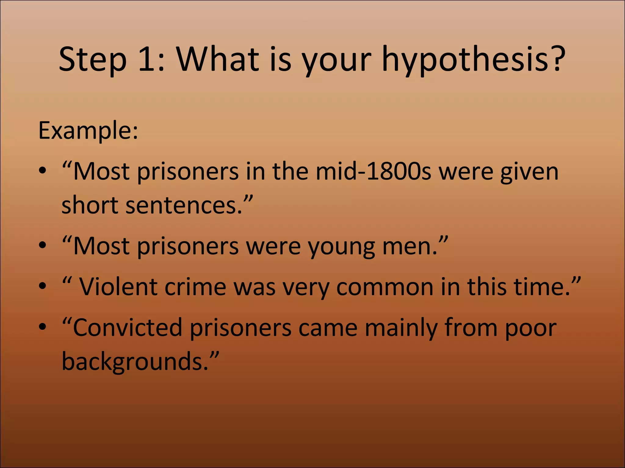 Prisoners In The Past Bury Gaol Work | PPT