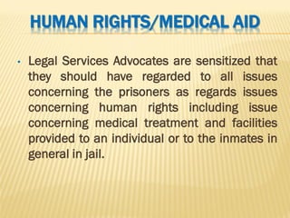 Prisoners Rights - Legal Aid & Prison Reforms PPT