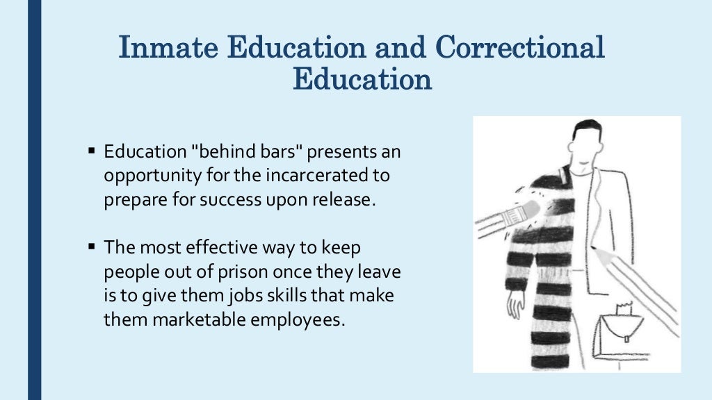 Are the prison education programs efficient for inmates?