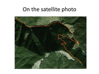 On the satellite photo
 