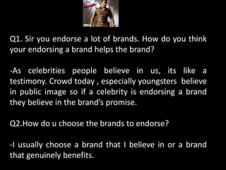 What’s a brand?
“ A singular idea or concept that you own
inside the mind of the prospect."
- Al Ries
(Chairman, Ries & Ri...