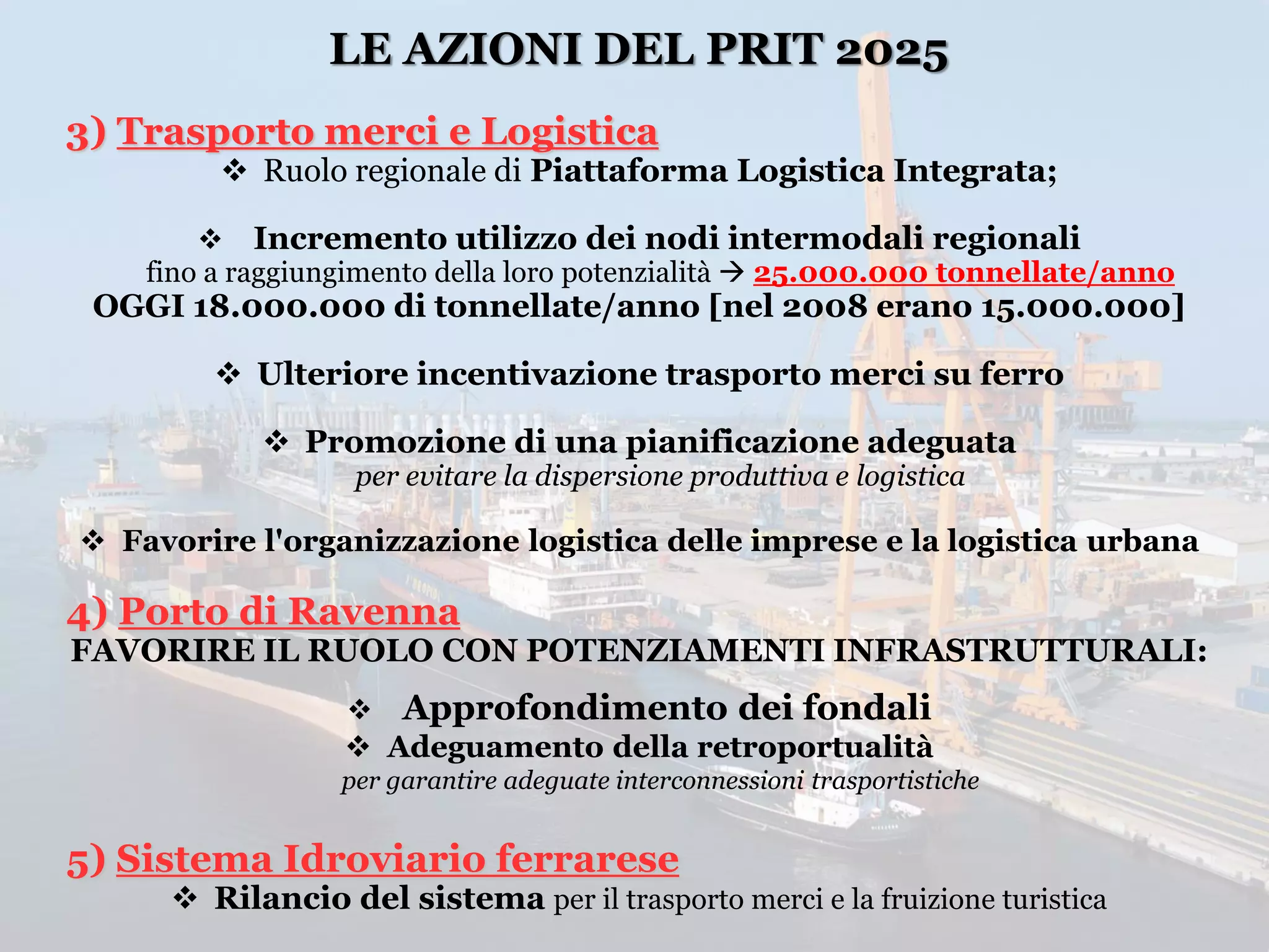 Prit 2025 Documento Preliminare PPT