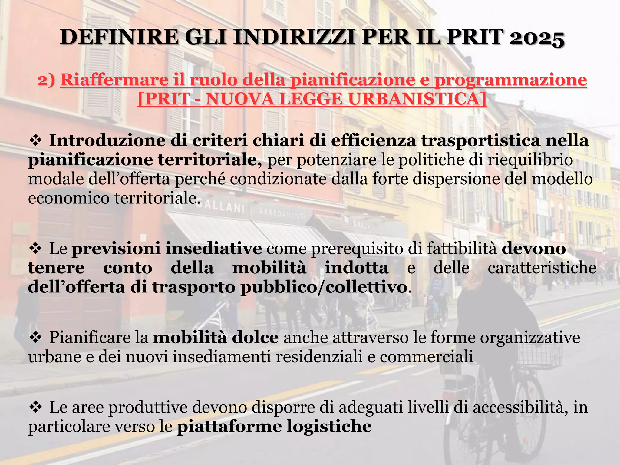 Prit 2025 Documento Preliminare PPT