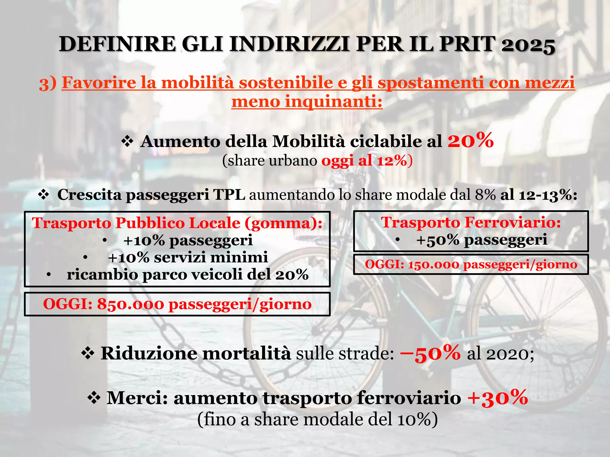 Prit 2025 Documento Preliminare PPT