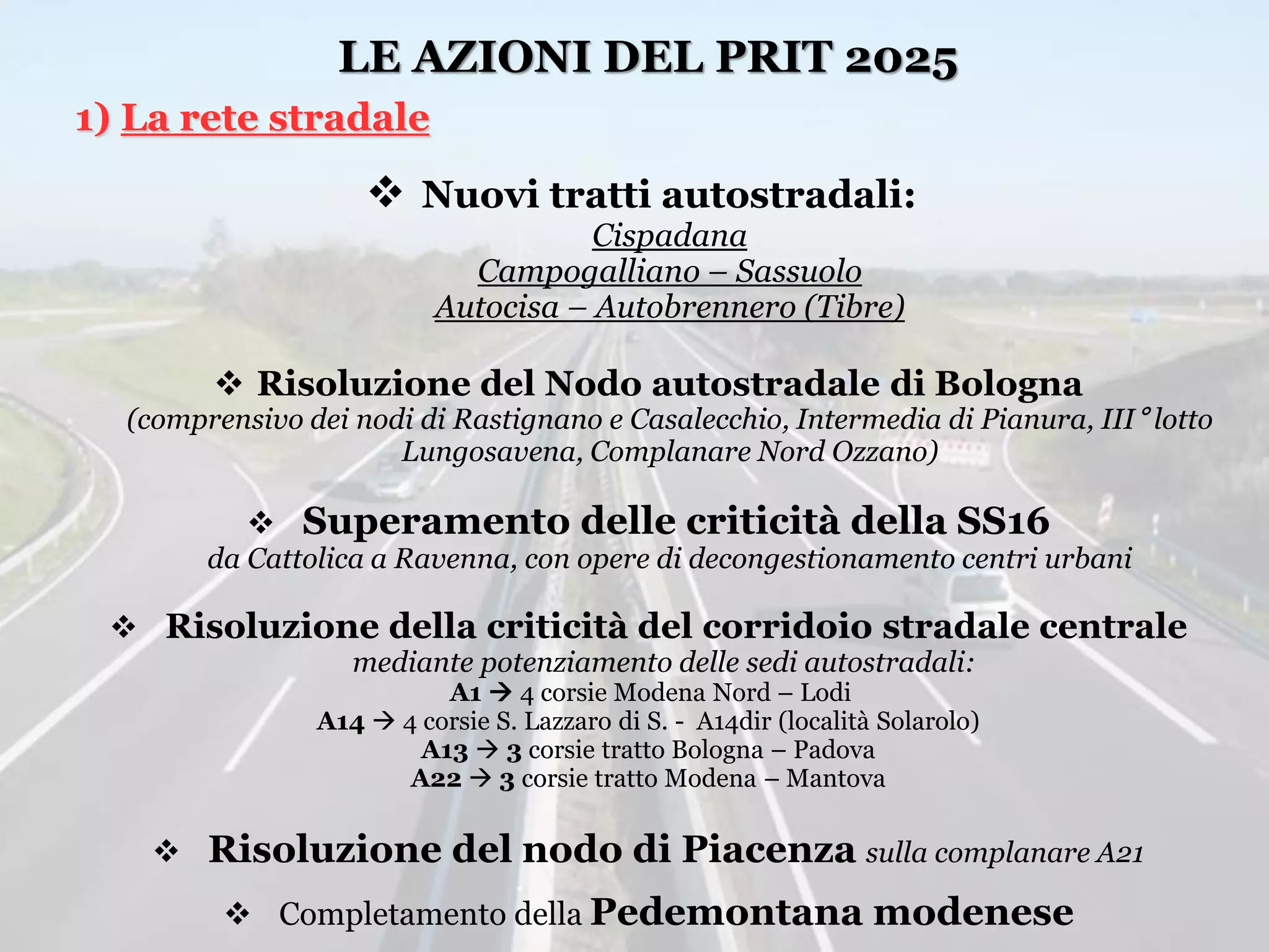 Prit 2025 Documento Preliminare PPT