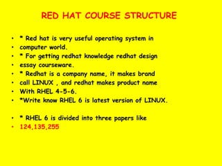Redhat project | PPTX