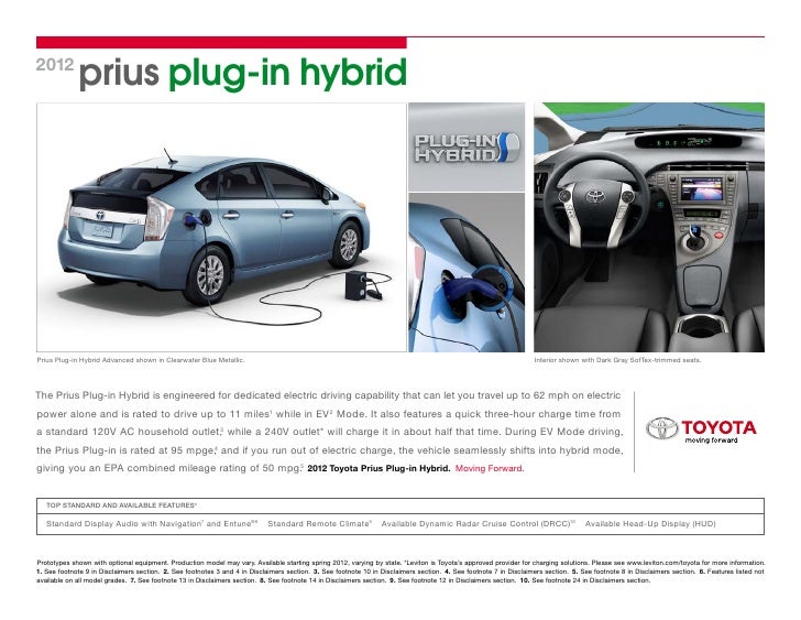 12 Toyota Prius Plug In Cabe Toyota