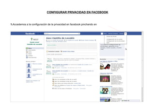 Privacidad facebook