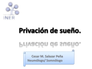 Privación de sueño.


    Cesar M. Salazar Peña
  Neumólogo/ Somnólogo
 