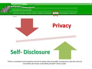 “ There is a tendency to be impulsive and not to always look at possible consequences, plus the sense of invincibility that masks vulnerability beneath” Elaine Leader 