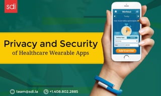Privacy and Security of Healthcare Wearable Apps