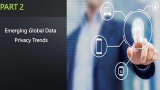 PART 2
Emerging Global Data
Privacy Trends
 