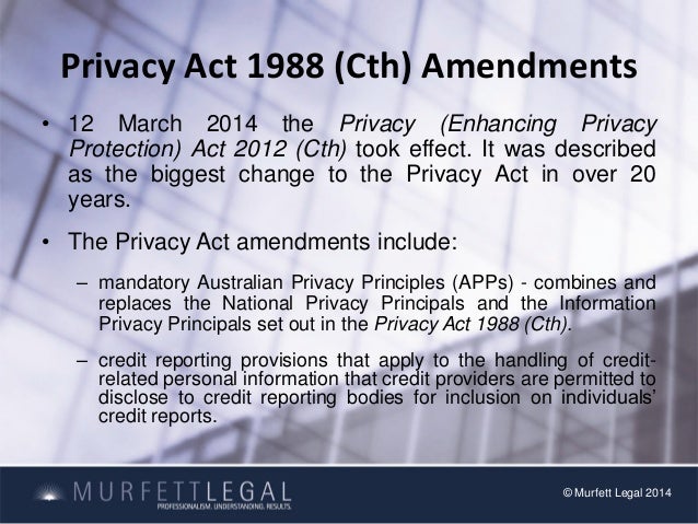 My Health Records Act 2012 Legislation My Health Records Act 2012 Legislation