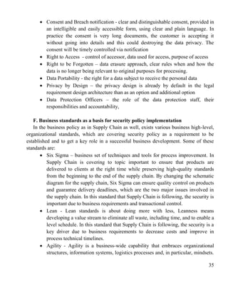 Privacy and security policies in supply chain | PDF