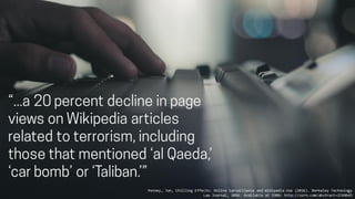 Privacy, Surveillance and librarianship