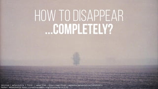 Privacy, Surveillance and librarianship