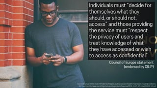 Privacy, Surveillance and librarianship