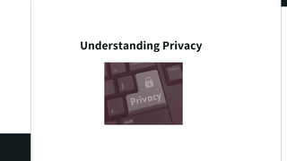 Understanding Privacy
 