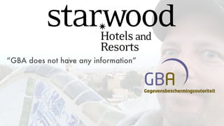 “GBA does not have any information”
 