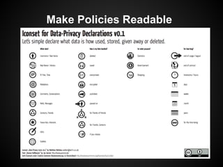 Make Policies Readable
 