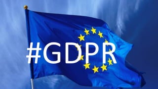 The clock is ticking…
#GDPR
 