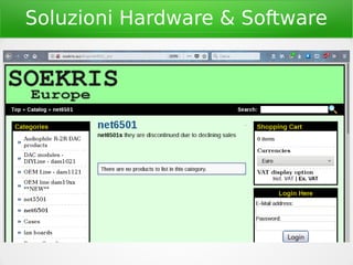 Soluzioni Hardware & Software
 