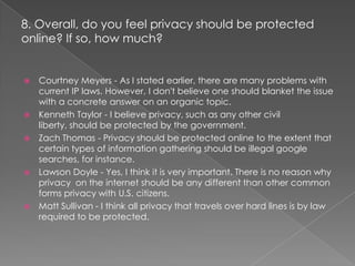 Privacy Law